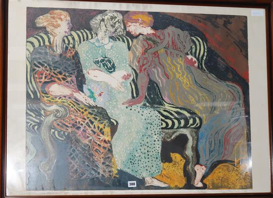 A Santandei, limited edition print, 74cm x 102cm